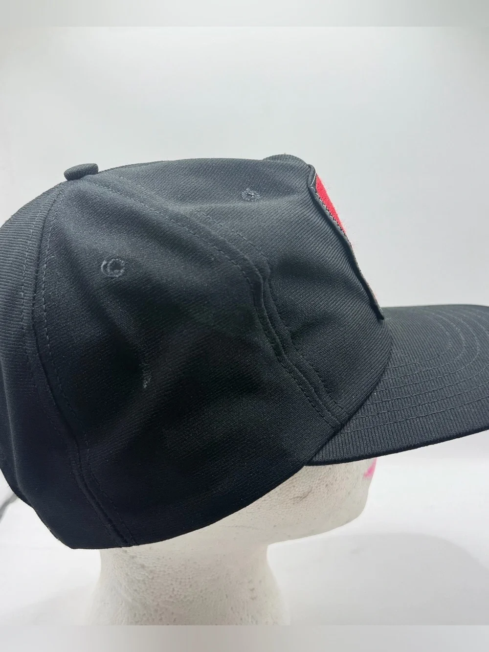 Vintage Safety-Kleen Snapback Hat USA Made Industrial Workwear Patch Cap Black
